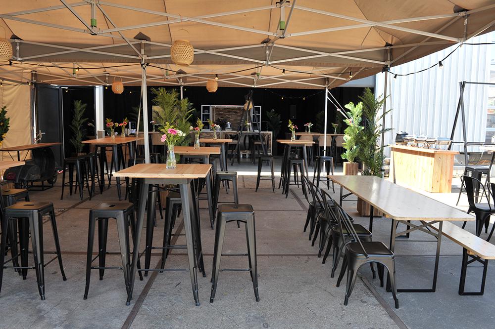 Bedrijfsfeest op locatie | Partygarant styling
