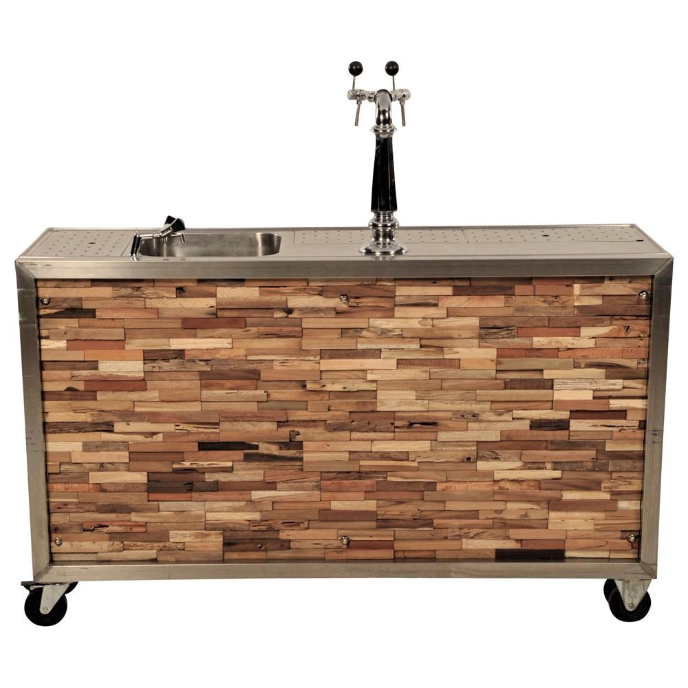 Bar huren |  Luxe mobiele bar hout