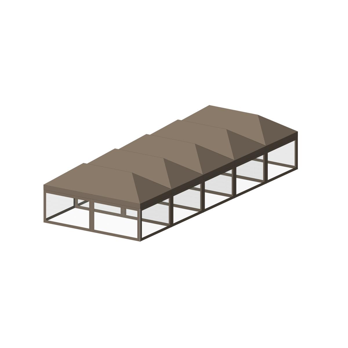 Partytent huren | Vouwtent 8x20