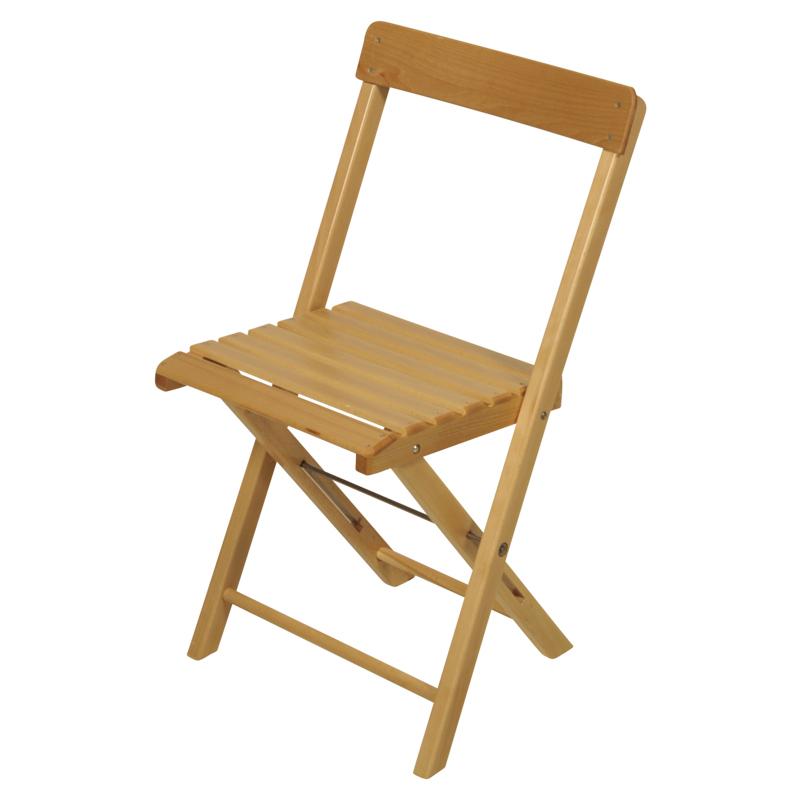 Stoelen huren |Houten klapstoel