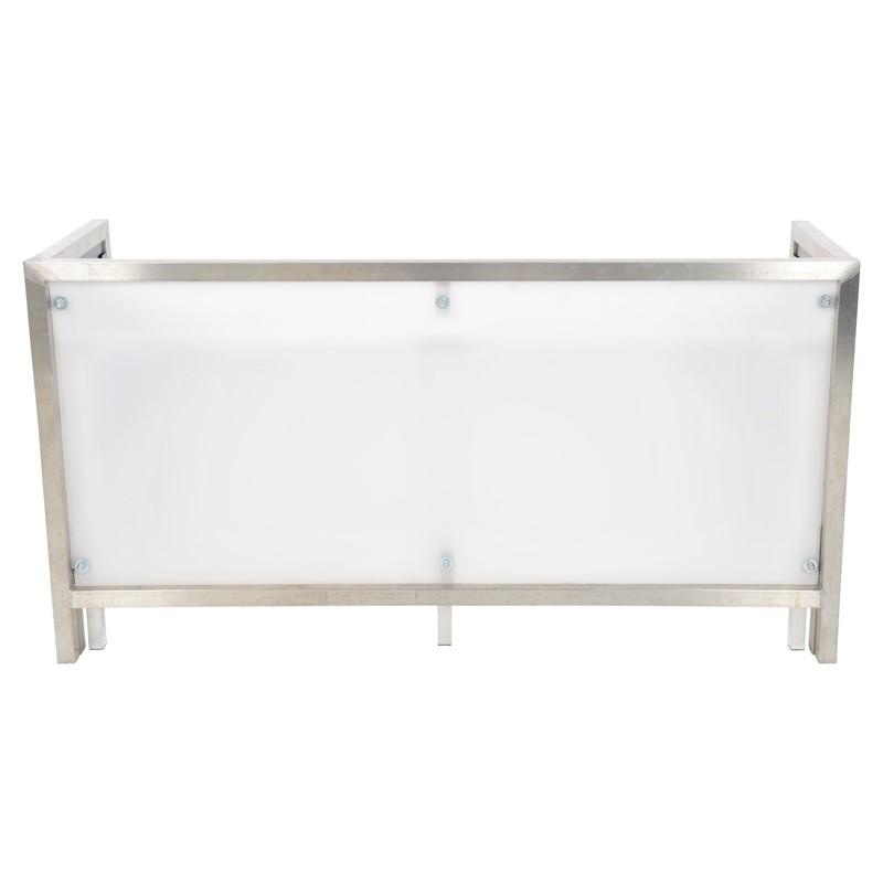 Voorzetmeubel melkglas